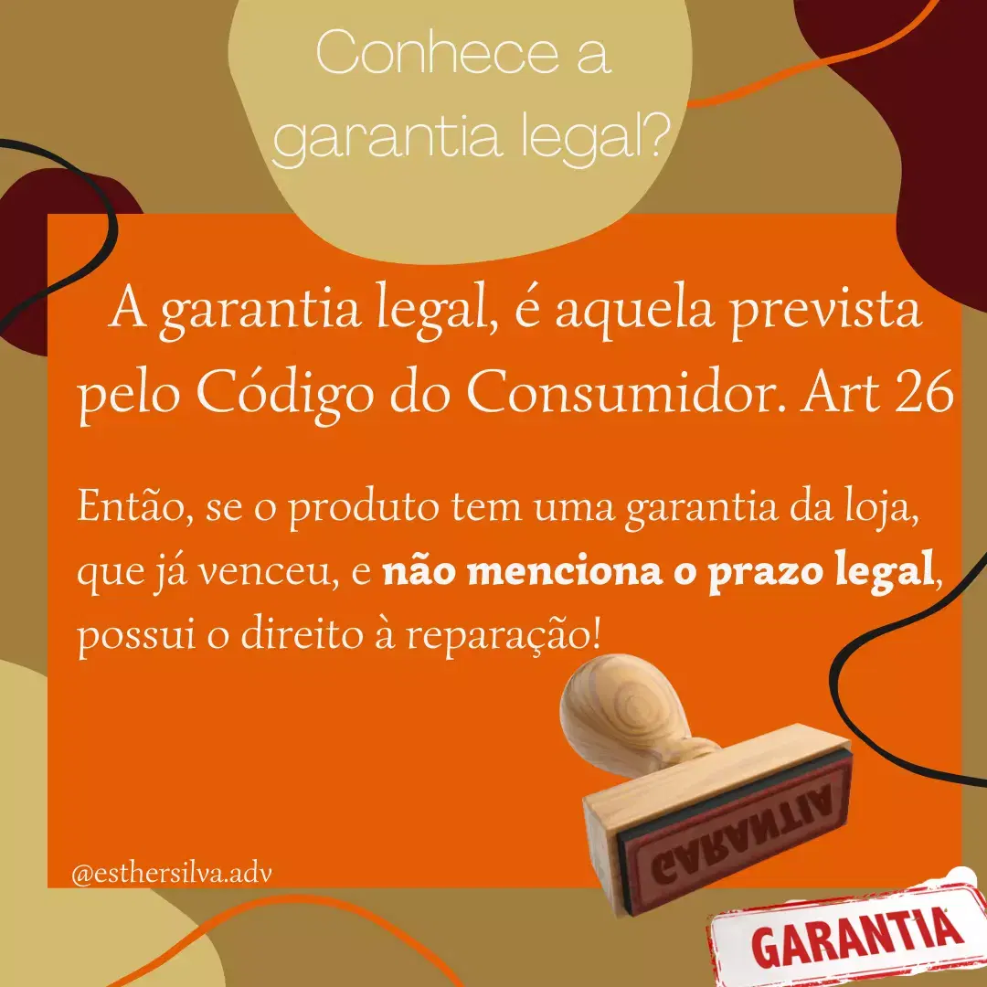 Imagem do artigo: Garantia - Garantia legal de produtos