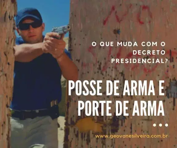 Posse e porte de armas: o que muda com os Decretos Presidenciais?