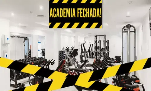 A academia está fechada. O que ocorre se parar de pagar?