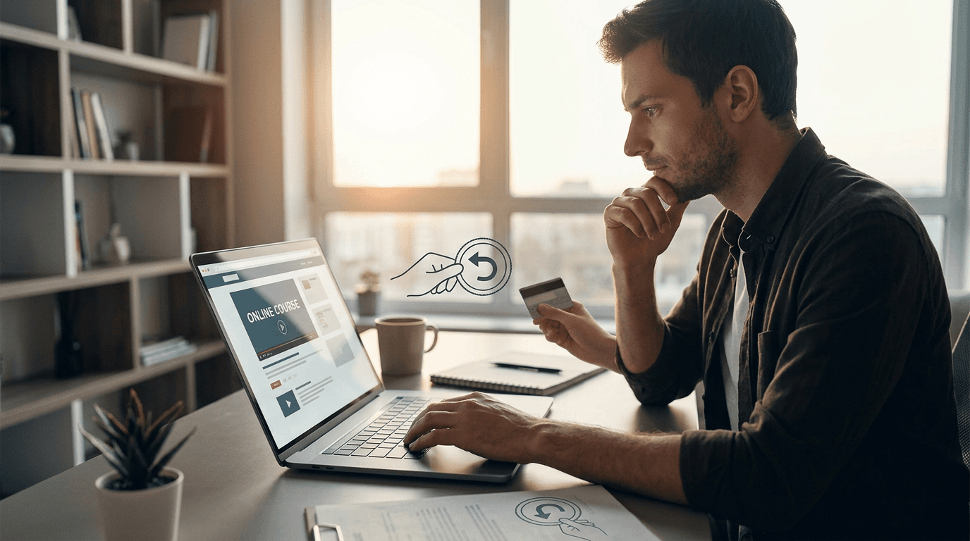 Imagem do artigo: Arrependimento em Cursos Online Seus Direitos para Reembolso