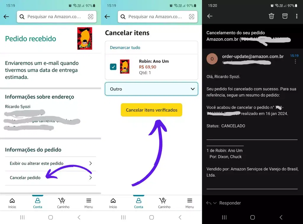 Cancelamento de compra no cartão de crédito: como funciona o estorno e quem devolve o dinheiro?