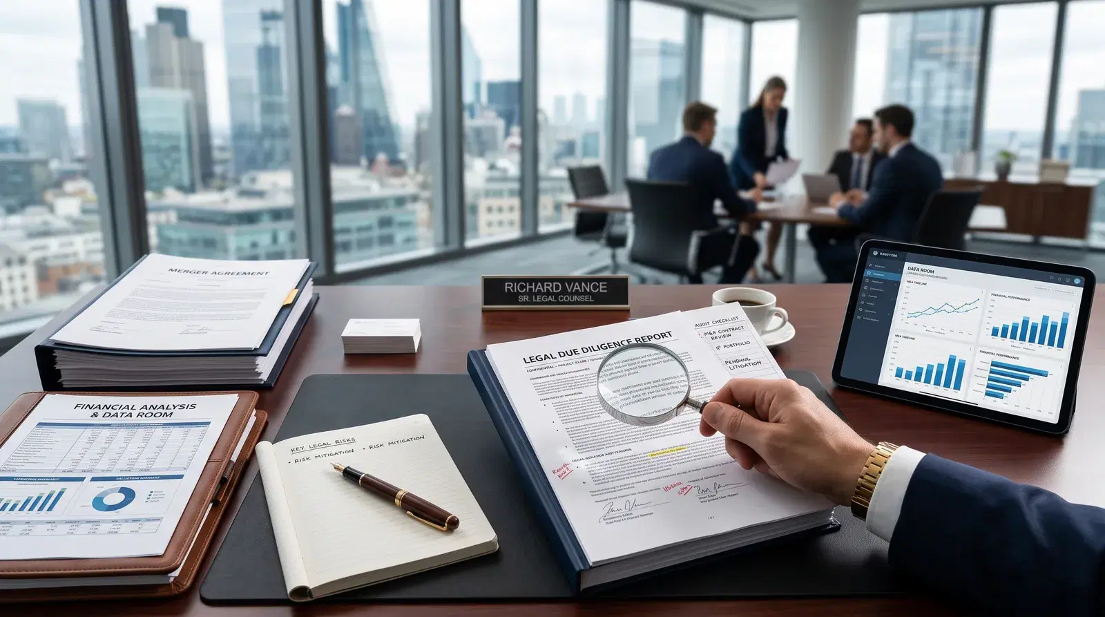 Imagem do artigo: Due Diligence em Operações Societárias: Etapas, Relevância Jurídica e Estratégia Empresarial