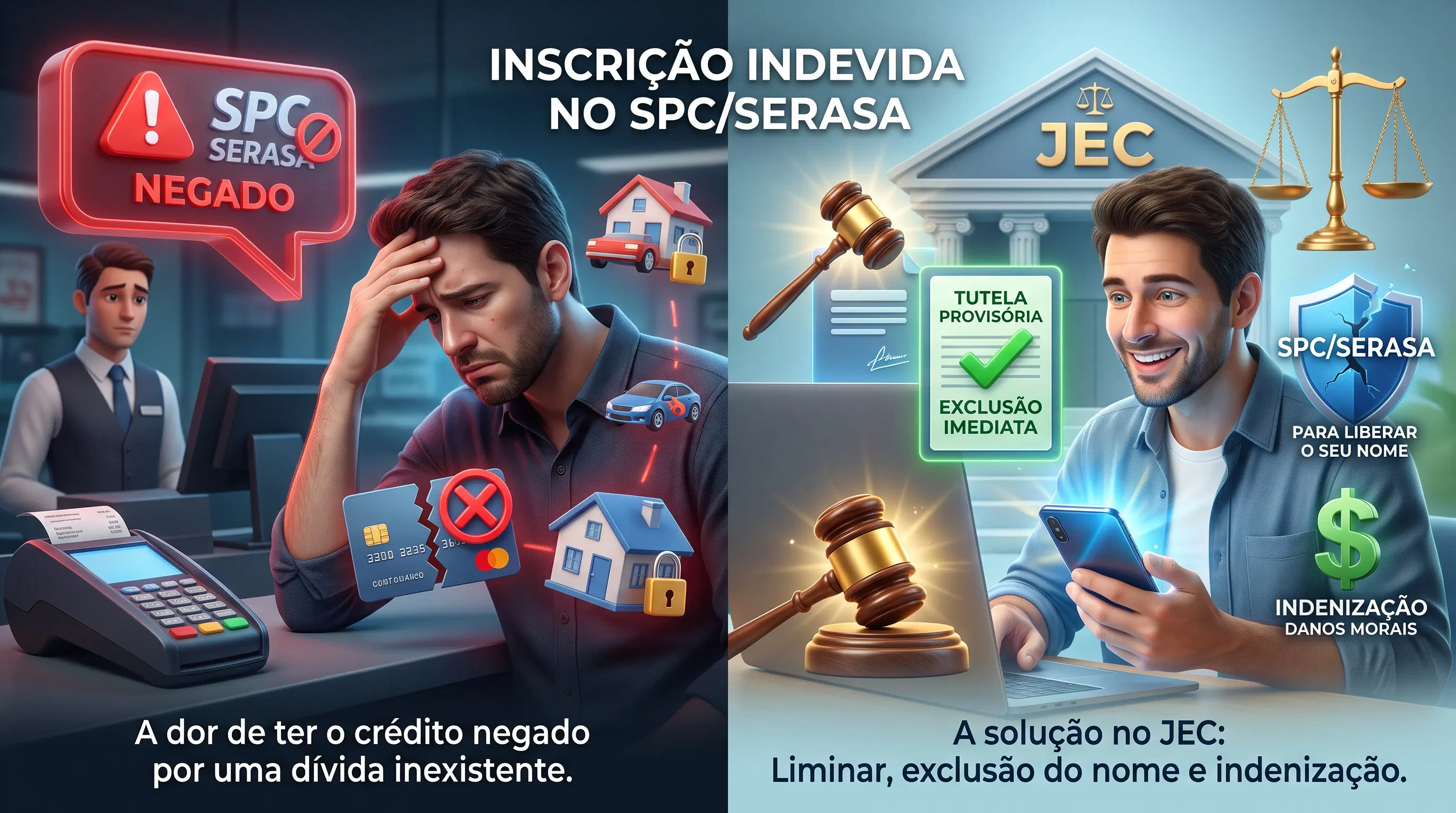 Imagem do artigo: Meu CPF foi parar no SPC/Serasa por uma dívida que não fiz ou já paguei. O que fazer?